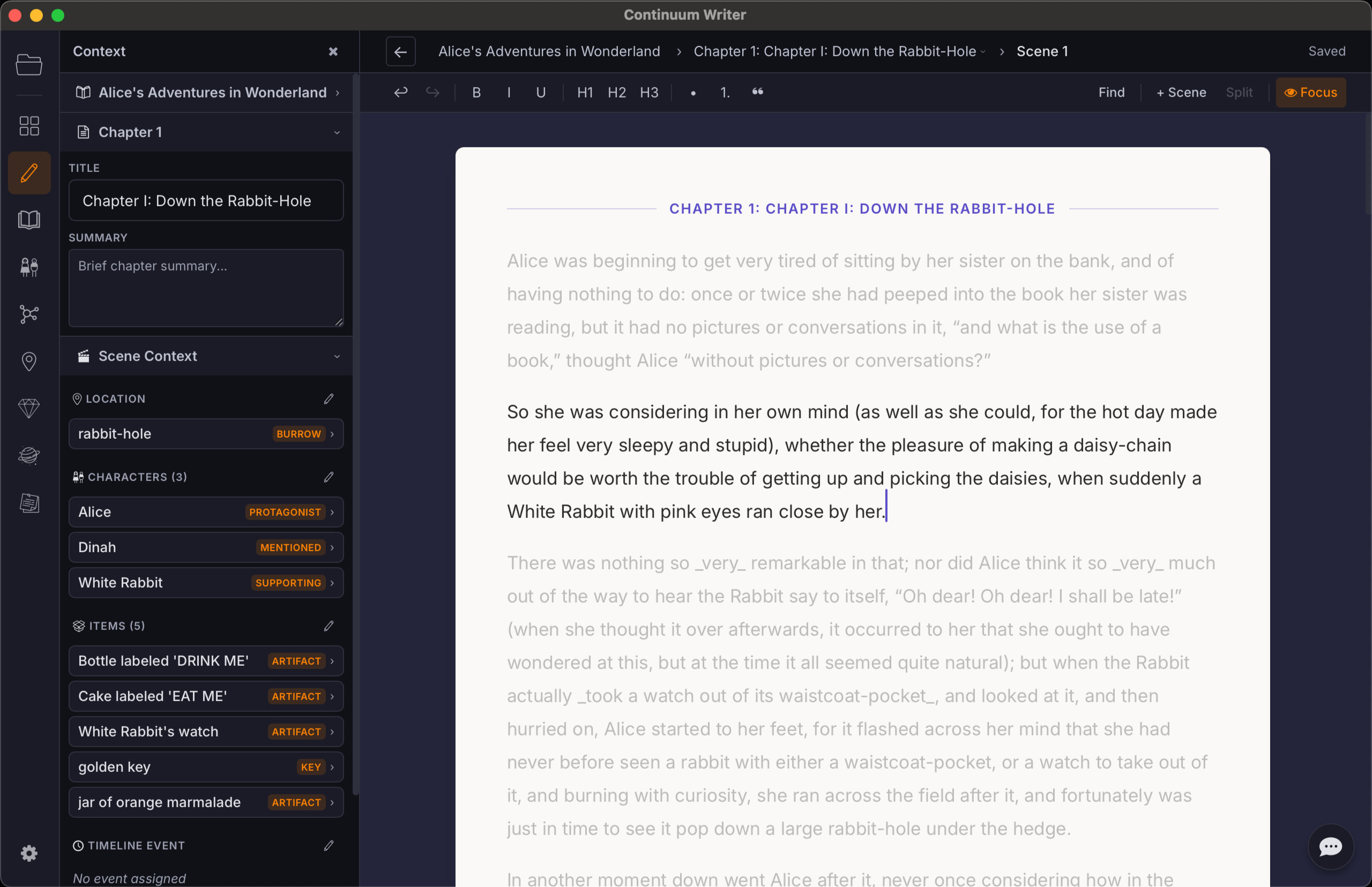 Codiko manuscript editor